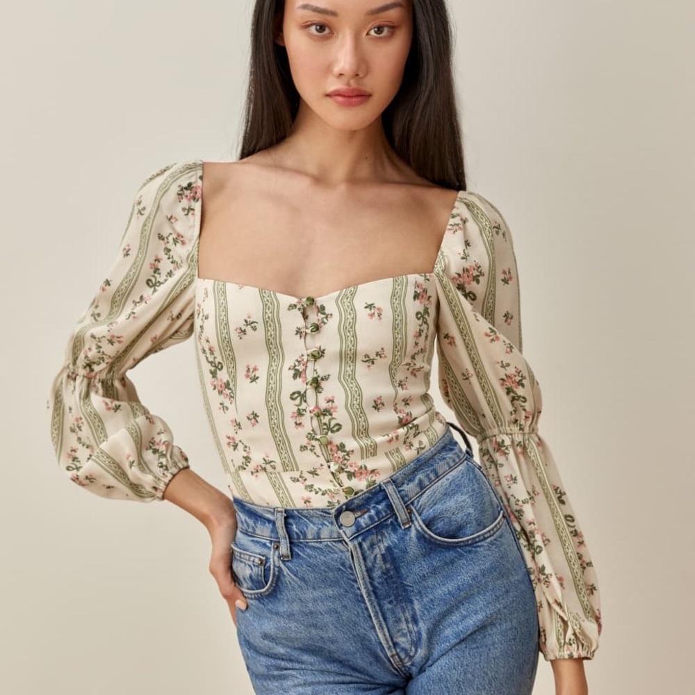 Reformation Cera Top Size 4. NWT